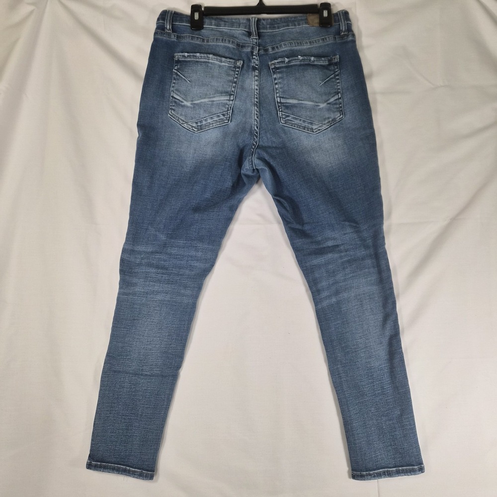 BKE Gabby‎ Curvy Skinny Jeans Womens Size 30 High Rise Ankle Medium Wash Stretch - Picture 9 of 13
